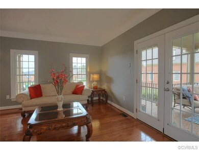 Living Room with hardwood floors!