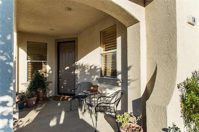 Front sitting porch entrance.