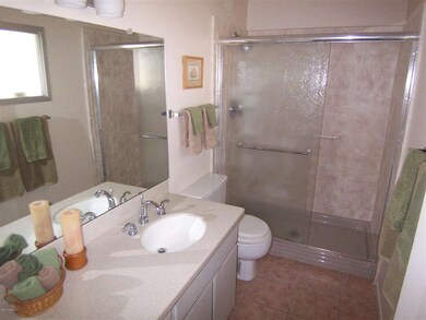 Updated master bathroom