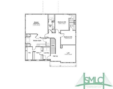 2nd Floor Plan. The 2nd Floor features an open lof