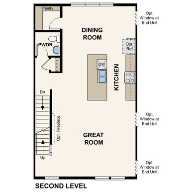 View of floor plan / room layout