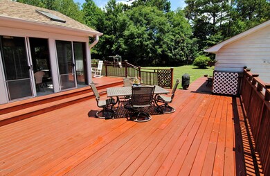 Deck off the Sunroom