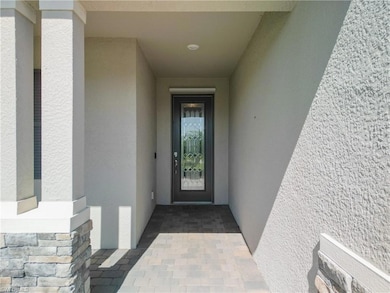 View of exterior entry