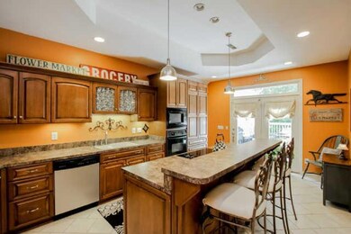 A beautiful kitchen, plenty of working counter space and great views!