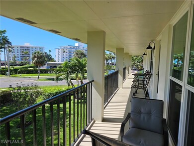 Walk way in front of unit