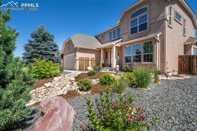 Landscaping in full bloom