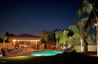 Backyard oasis