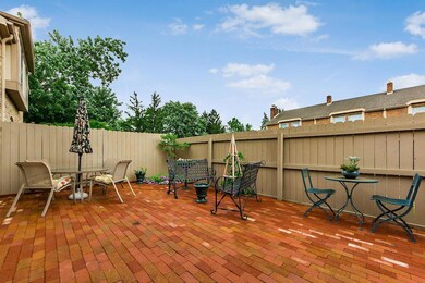 Huge Southern exposure Brick Patio