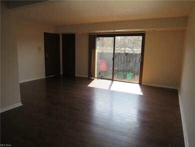 View from dining room to private deck.