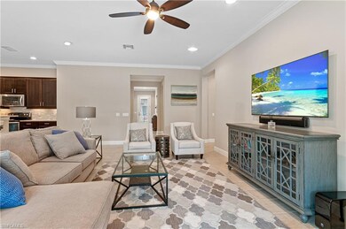 Great room facing hallway
