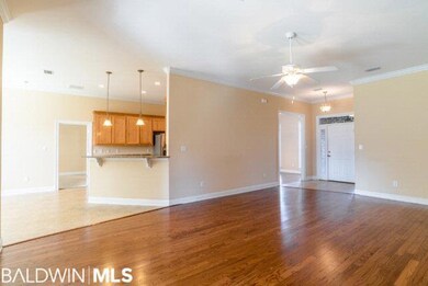 Between Kitchen/Living/Dining Areas