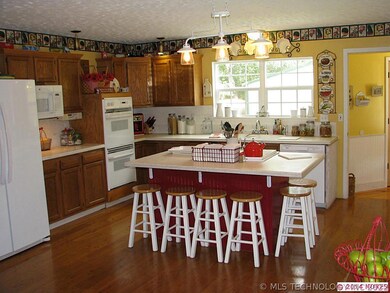 Spacious kitchen where the family gathers.