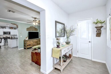 Front entry to living room