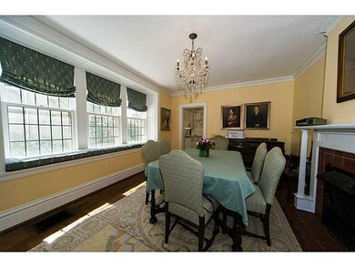 Dining Room. The window seat is stunning and provi