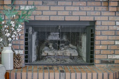 Fireplace detail