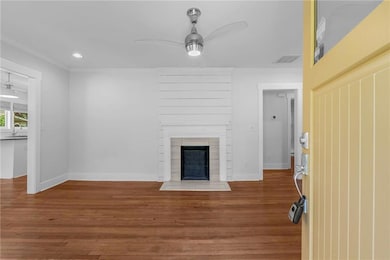 From the welcoming front entry to the renovated in