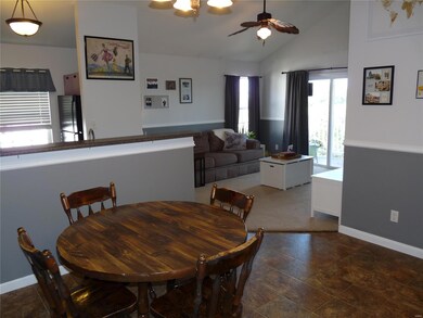 Open floor plan.
