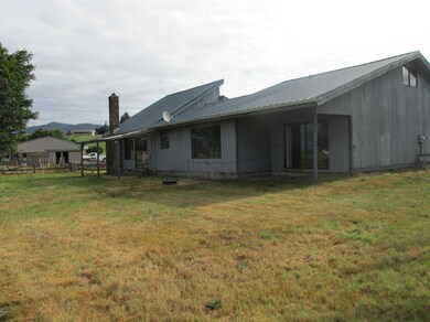 Rear of house