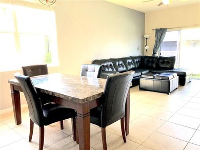 Open Living and Dining area