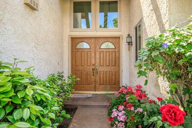 Charming Double Door Entry
