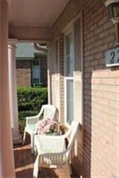 Charming front porch!