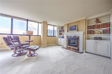 Master bedroom suite has remote controlled marble 