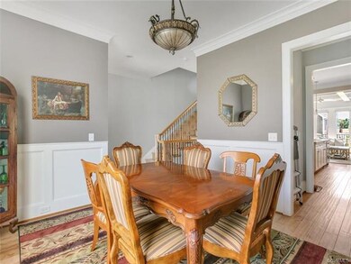 A lovely space for more formal meals with family a