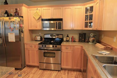 Updated stainless appliances, gas range