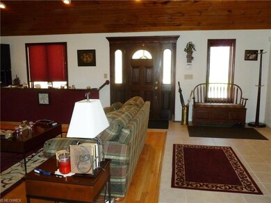 This is the side entry foyer, which has ceramic ti