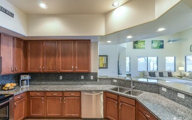 Kitchen overlooking Great Room