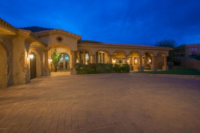 Front of Home at Sunset