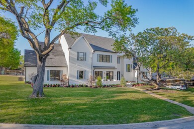 View of front of house with a front lawn