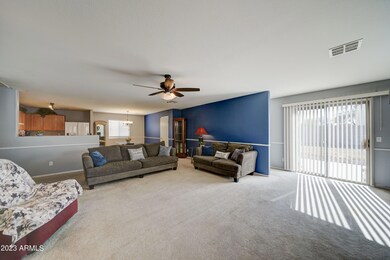 great room to primary bedroom