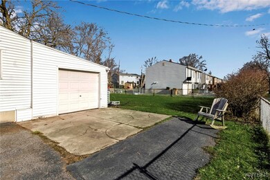 Attached single garage