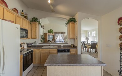 Kitchen Looking Out to Great Room