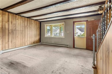 Living Room with Bay window