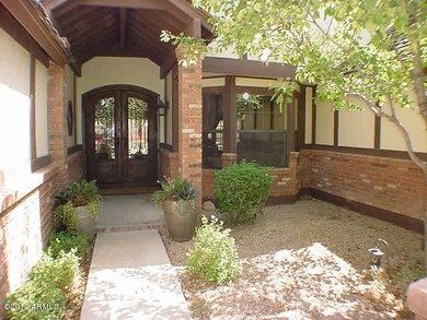 Custom Iron Door Entry