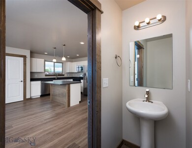 downstairs half bathroom