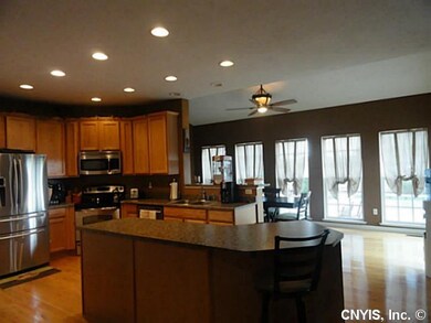 Kitchen. Large eat in kitchen offers plenty of spa