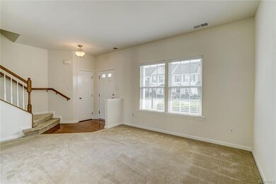 Living room at front of home