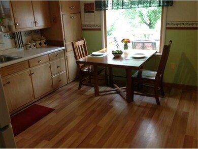 Eat-in kitchen area convenient for meals