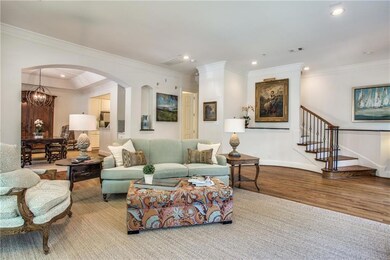 View # 2 of Living and Dining, Tall ceilings, hand