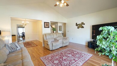 *View of Living Room Looking into Dining Room*
