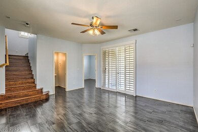 Living room looking towards the sliding door to th