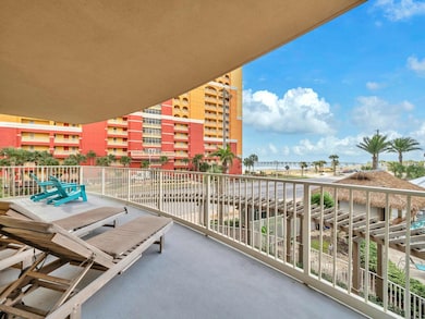 View from Spacious Balcony