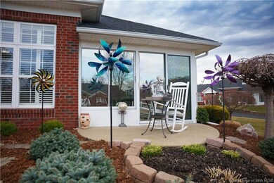 Sunroom and awsome landscaping