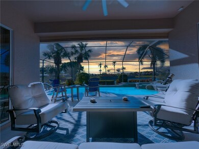 Patio terrace at dusk featuring glass enclosure an
