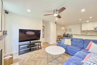 The combination of the freshly painted white walls