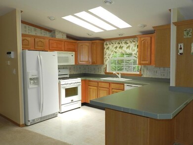 Kitchen bright and sunny