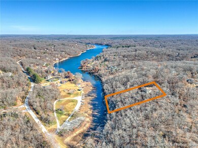 Aerial view of property